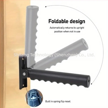 Mâner de asistență pentru ușă cu rotire – aliaj de aluminiu + oțel carbon; model SL-017; marcă Siilang; personalizare disponibilă; pachet: 25 buc.