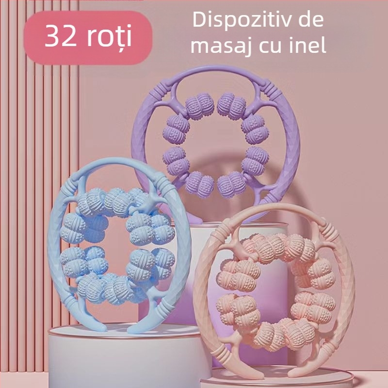 Mașină de masaj pentru picioare cu 32 de roți circulare, role complet acoperite, masaj al meridianelor — Material: PP • Brand: Other • Categorie: Mașină de înfrumusețare a picioarelor