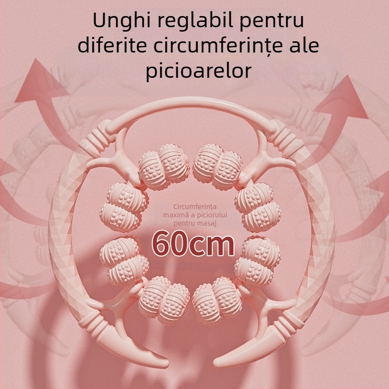 Mașină de masaj pentru picioare cu 32 de roți circulare, role complet acoperite, masaj al meridianelor — Material: PP • Brand: Other • Categorie: Mașină de înfrumusețare a picioarelor