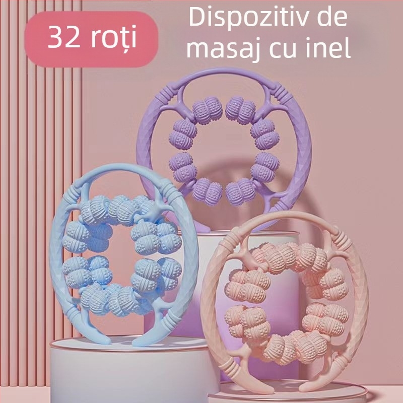 Mașină de masaj pentru picioare cu 32 de roți circulare, role complet acoperite, masaj al meridianelor — Material: PP • Brand: Other • Categorie: Mașină de înfrumusețare a picioarelor