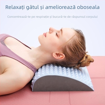 Pernă de masaj pentru alinarea lombară și întinderea taliei — accesoriu de yoga cu suport lombar