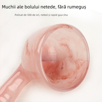 Instrument de masaj Guasha manual, Xuanxuan moxibustion, din rășină, 139 g, pentru masaj de sănătate și fitness