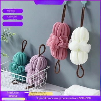 Moyu burete de baie cu floare – curățare spumantă cu două scopuri, 200 buc., Cod C007