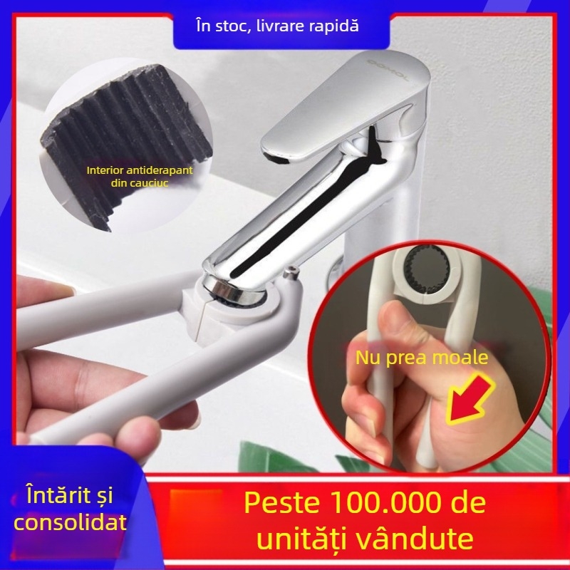 Cheie ABS pentru aeratorul robinetului de bucătărie - demontare a filtrului