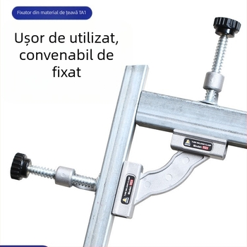 Suport pentru tâmplă cu unghi de 90° și unghi reglabil – dispozitiv rapid de fixare