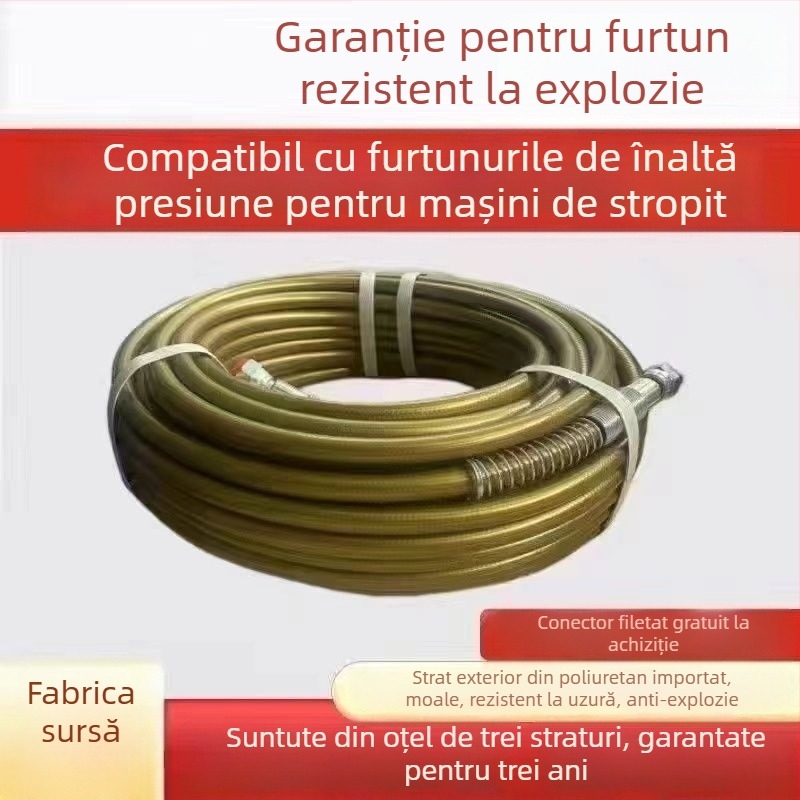 Mașină de pulverizare fără aer pentru țevi — presiune înaltă, rezistență la uzură, protecție anti-explozie