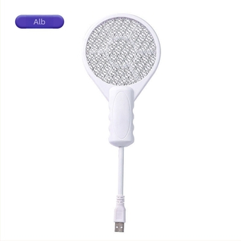 Dispozitiv electric pentru țânțari cu lampă UV, plasă din aluminiu, acoperire până la 10㎡, carcasă ABS, ucidere electrică manuală