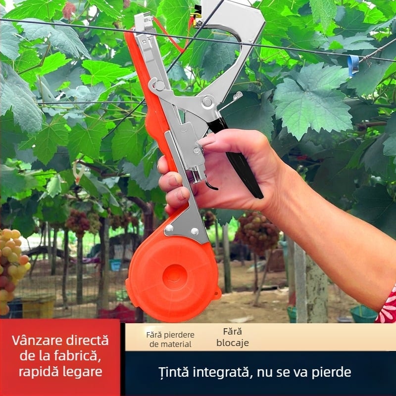 Garden Friends Star mașină manuală de legare a vițelor de vie pentru struguri, castraveți și roșii — agricultură