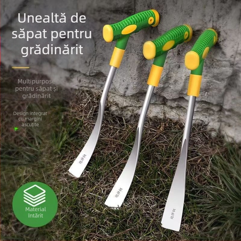 Lopată de grădină pentru săpat usturoi și verdețuri sălbatice – unealtă de mână pentru grădină