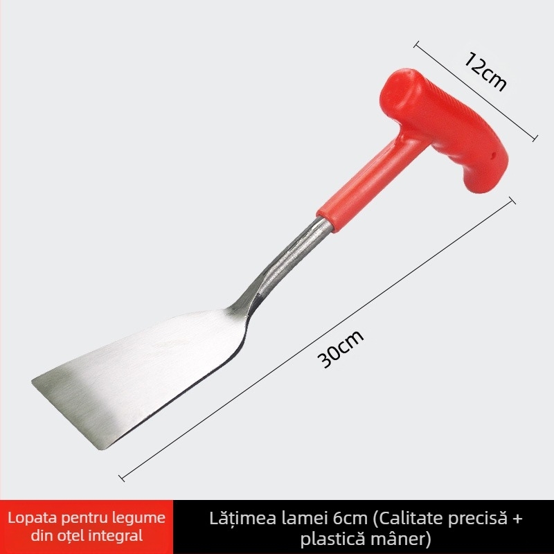 Lopată de grădină pentru săpat usturoi și verdețuri sălbatice – unealtă de mână pentru grădină
