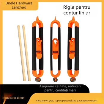 Ghid de contur pentru forme neregulate – Șablon de contur eliptic pentru tâmplărie, dispozitiv multifuncțional Lanzhao