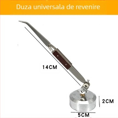 Fișă de sudură cu brațe trei, clemă de sudură cu capete duble, masă de sprijin auxiliar, marca Yilong