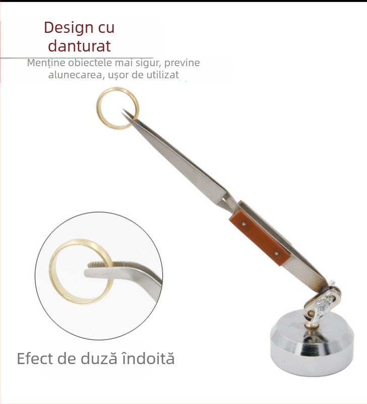 Fișă de sudură cu brațe trei, clemă de sudură cu capete duble, masă de sprijin auxiliar, marca Yilong