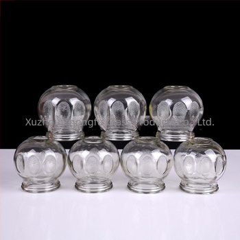 Dispozitiv de cupping cu vid, set din sticlă pentru cupping, pentru uleiuri esențiale, etichetă privată licențiată, imprimare logo disponibilă