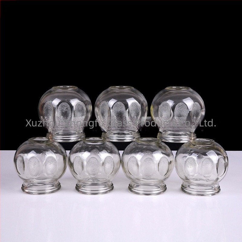 Dispozitiv de cupping cu vid, set din sticlă pentru cupping, pentru uleiuri esențiale, etichetă privată licențiată, imprimare logo disponibilă