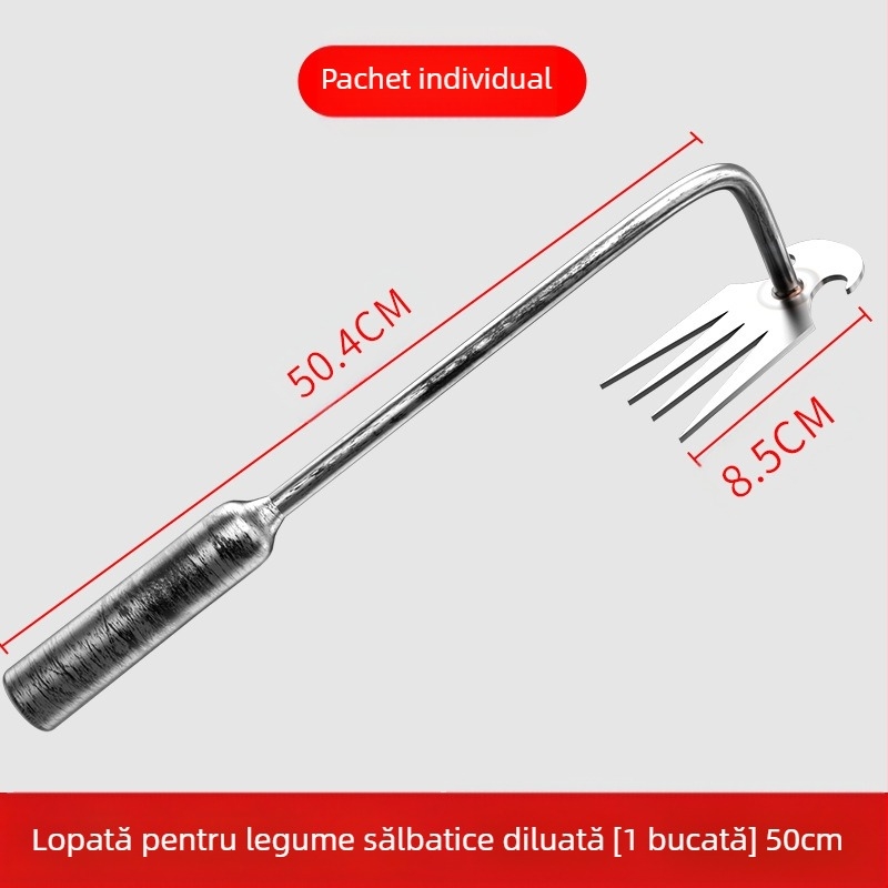 Set de grădinărit din trei piese: lopată mică, sapă și îndepățător de buruieni; Material: Altul; Brand: Create a; Importat: Nu