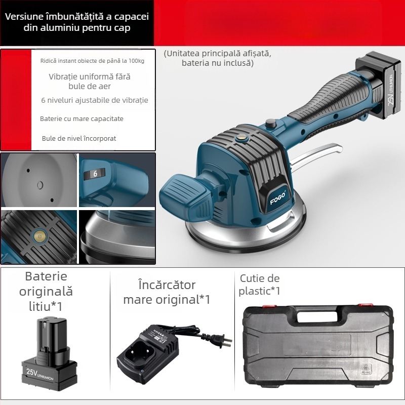 Mașină de montat plăci — pentru plăci de podea și perete, vibrator, Brand: Altă