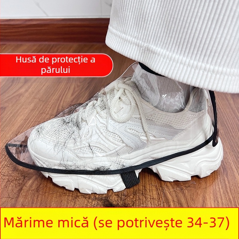 Huse de încălțăminte pentru frizerie, protecție împotriva prafului, anti-cădere a părului, pentru adulți, model 69850, biodegradabile