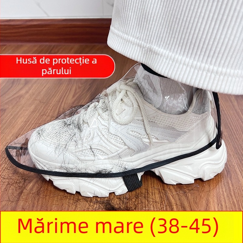 Huse de încălțăminte pentru frizerie, protecție împotriva prafului, anti-cădere a părului, pentru adulți, model 69850, biodegradabile