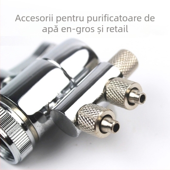 Source Robinet divertor pentru purificator de apă, cupru pur, 500 L/h, Model 3