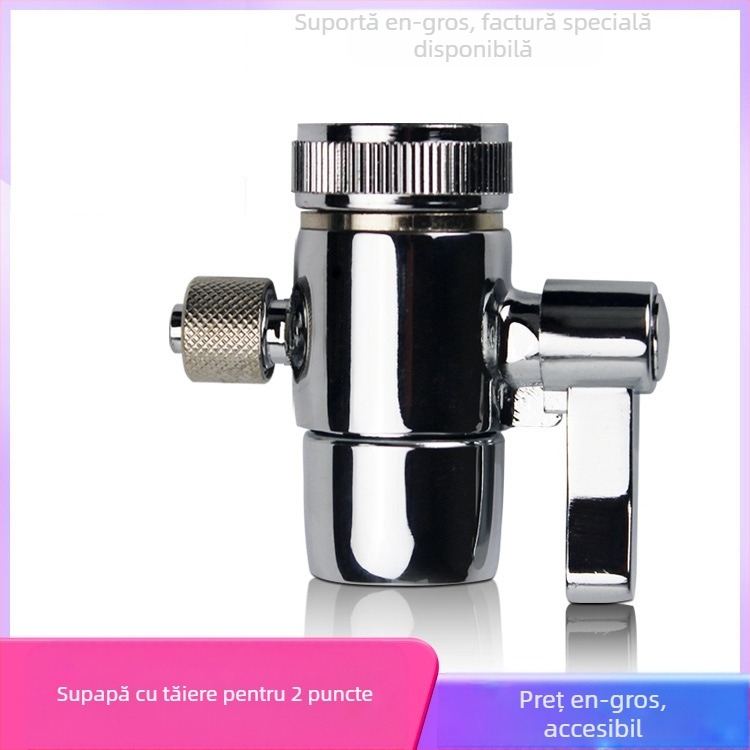 Source Robinet divertor pentru purificator de apă, cupru pur, 500 L/h, Model 3