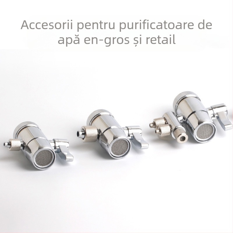 Source Robinet divertor pentru purificator de apă, cupru pur, 500 L/h, Model 3