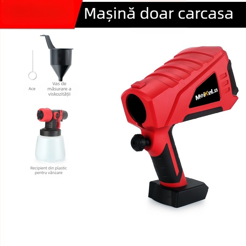 Mekla Pistol electric de vopsire pentru uz casnic, pulverizare uniformă, atomizare fină