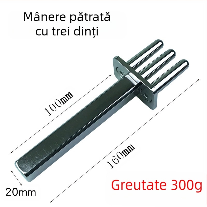 anisa Furculă magnetică de masaj pentru meridiane — terapie acupoint cu două și trei arcuri, capete rotunde de masaj pentru gât, spate, talie și picioare