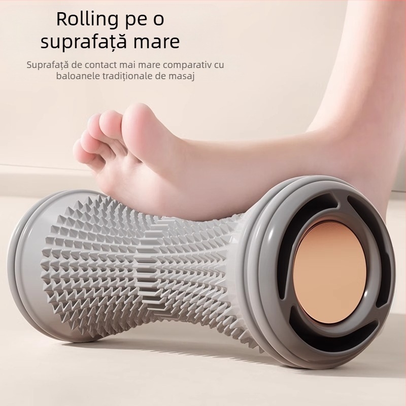 Accesorii de yoga: rolă de masaj pentru talpă și minge de fascie pentru antrenarea arcului plat al piciorului | Kangyi