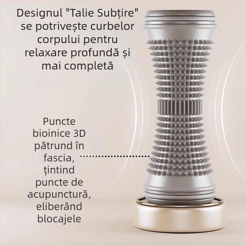 Accesorii de yoga: rolă de masaj pentru talpă și minge de fascie pentru antrenarea arcului plat al piciorului | Kangyi