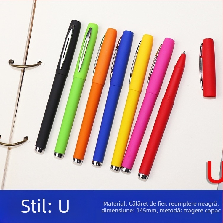 Pix promoțional cu logo personalizat și cod QR – Modelul 802, corp din plastic, imprimare logo disponibilă, personalizare disponibilă, pentru birou și papetărie