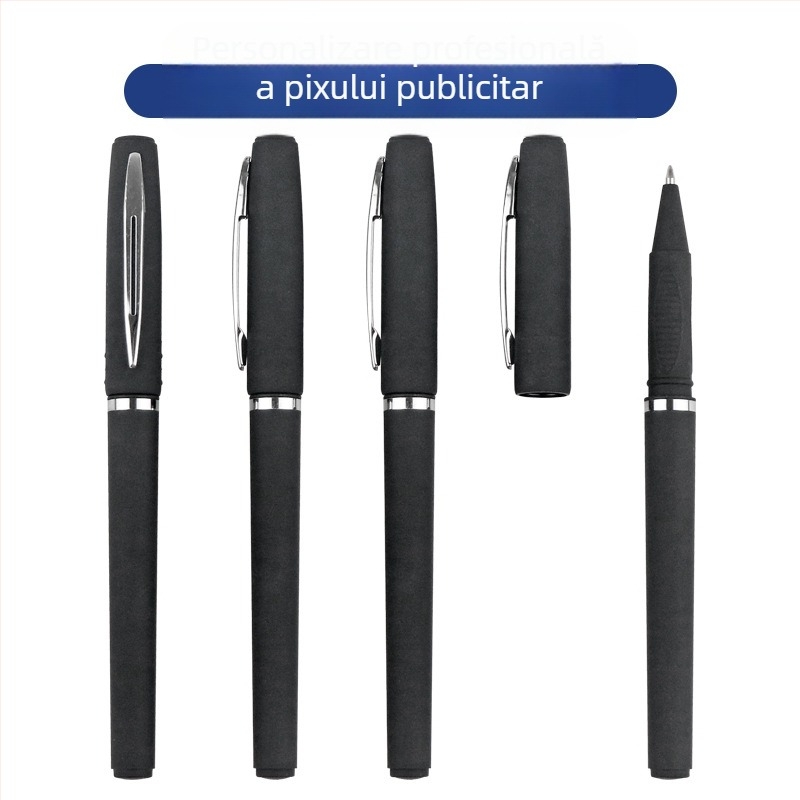 Pix promoțional cu logo personalizat și cod QR – Modelul 802, corp din plastic, imprimare logo disponibilă, personalizare disponibilă, pentru birou și papetărie