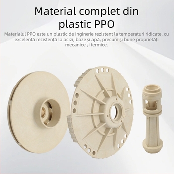 Pompa Jet auto-primară – elice din plastic, țeavă ghidaj, coloană, rezistență la temperaturi ridicate