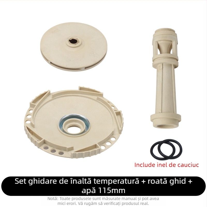 Pompa Jet auto-primară – elice din plastic, țeavă ghidaj, coloană, rezistență la temperaturi ridicate