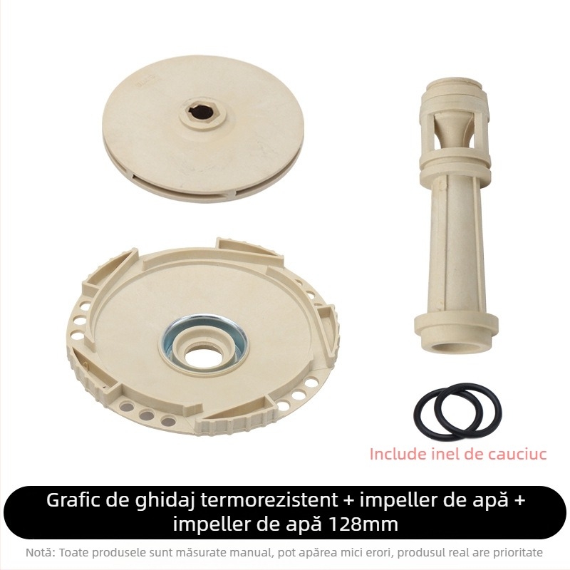 Pompa Jet auto-primară – elice din plastic, țeavă ghidaj, coloană, rezistență la temperaturi ridicate