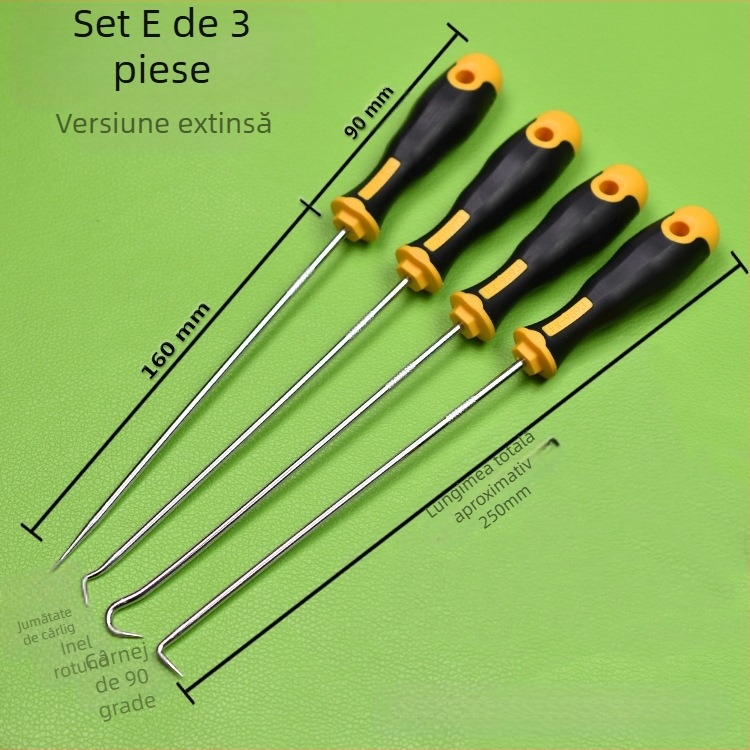 LIHODA Cheie cu soclu din oțel de instrumente, placare cromată lucioasă, greutate 0.1