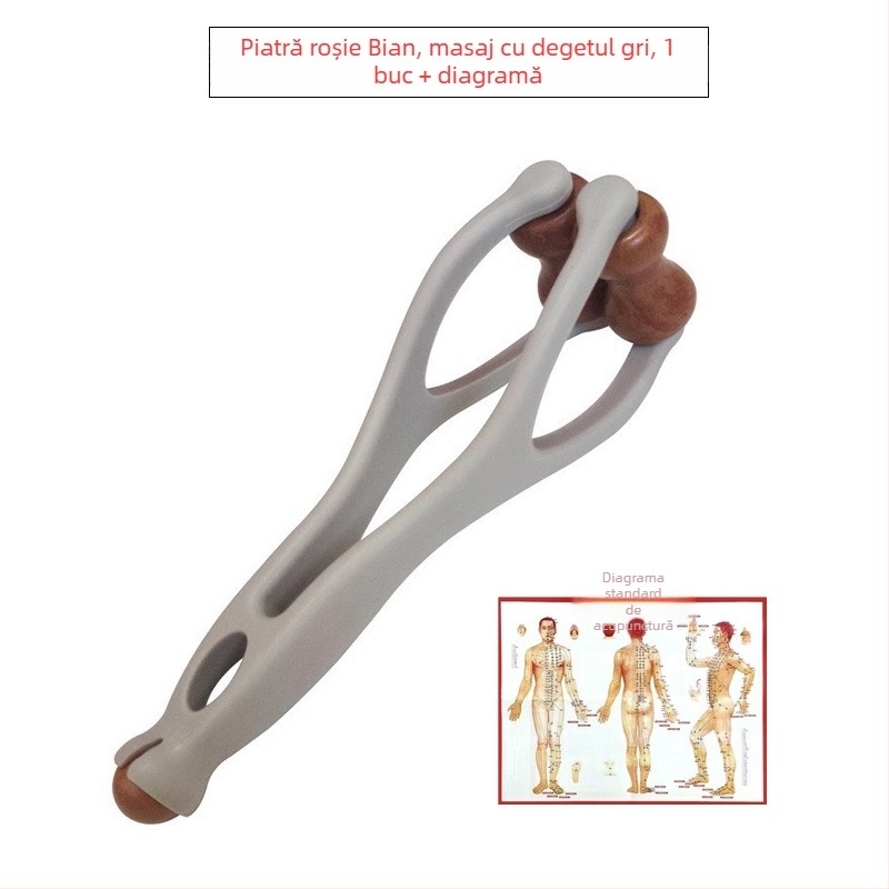 Gua sha instrument pentru degete – masaj Bianstone, 50 g