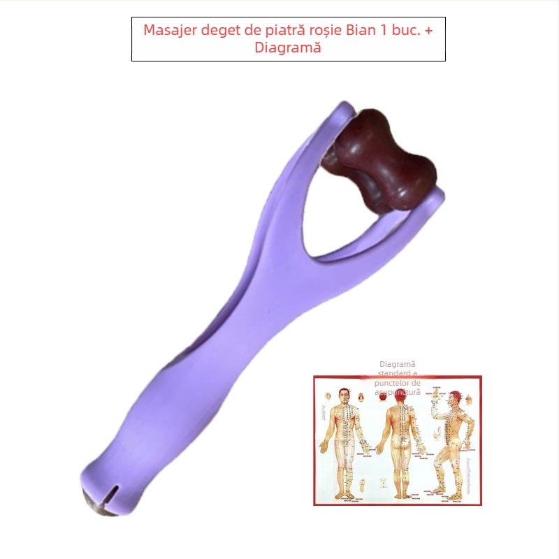 Gua sha instrument pentru degete – masaj Bianstone, 50 g