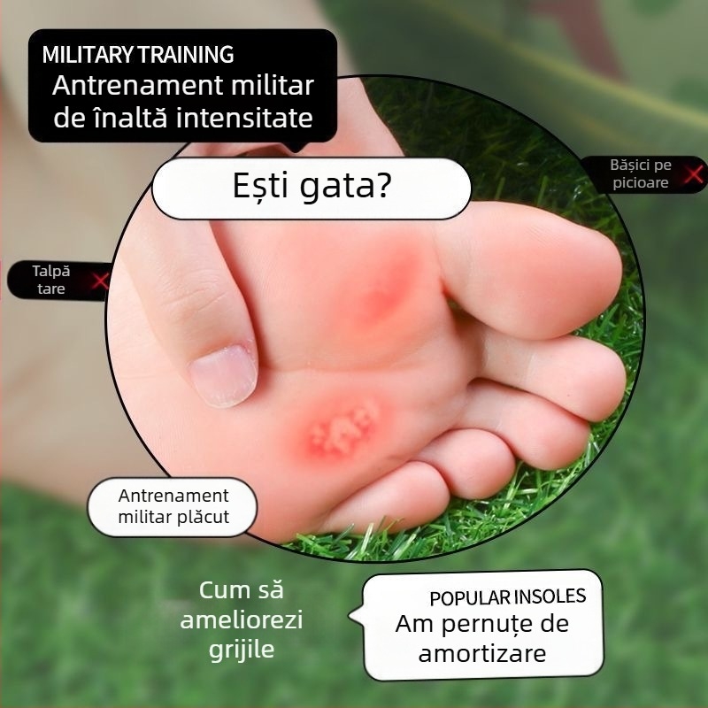 Tălpi de antrenament anti miros, respirante, absorbante de transpirație, cu amortizare, pentru staționare îndelungată, talpă sport pentru bărbați și femei