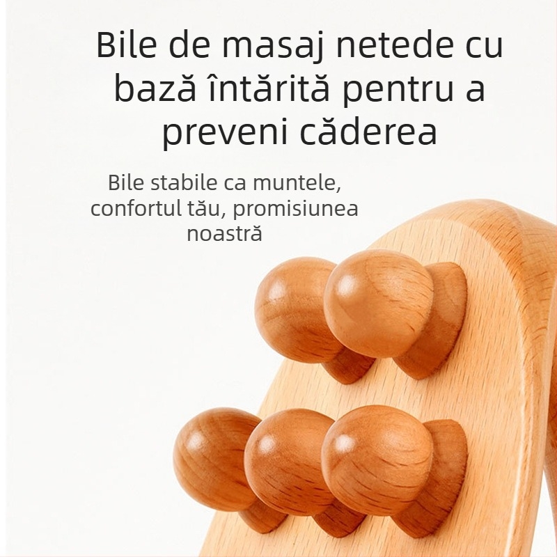 Dispozitiv din plastic pentru ventuze cu perie de masaj pentru o mână și 20 ml ulei esențial