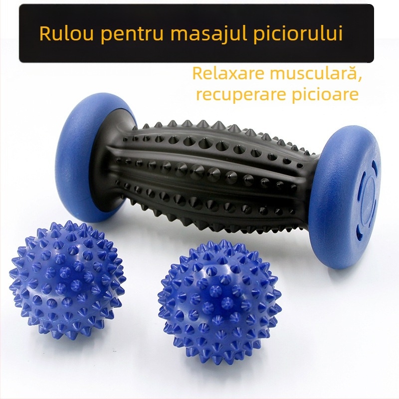 Rulă portabilă de masaj cu fascia ball pentru masajul picioarelor și mâinilor, rolă de masaj pentru yoga, Heavy Huan; categorie produs: bețiș/cioc de masaj; tip: portabil; ambalare: 100 buc; material: Alt
