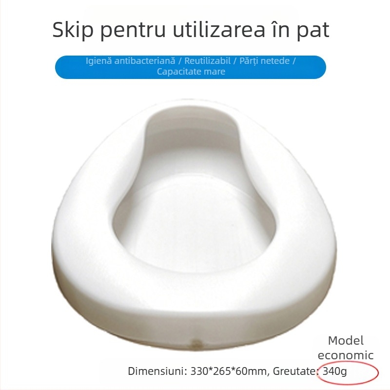 Vas de pat pentru bătrâni și pacienți paralizați; urinal pentru femei și mame; model plat mare pentru uz casnic (Material: Altul; Importat: Nu; Brand: Altul; Cod produs: Qsxa639949093802; Categoria: Spittoon)