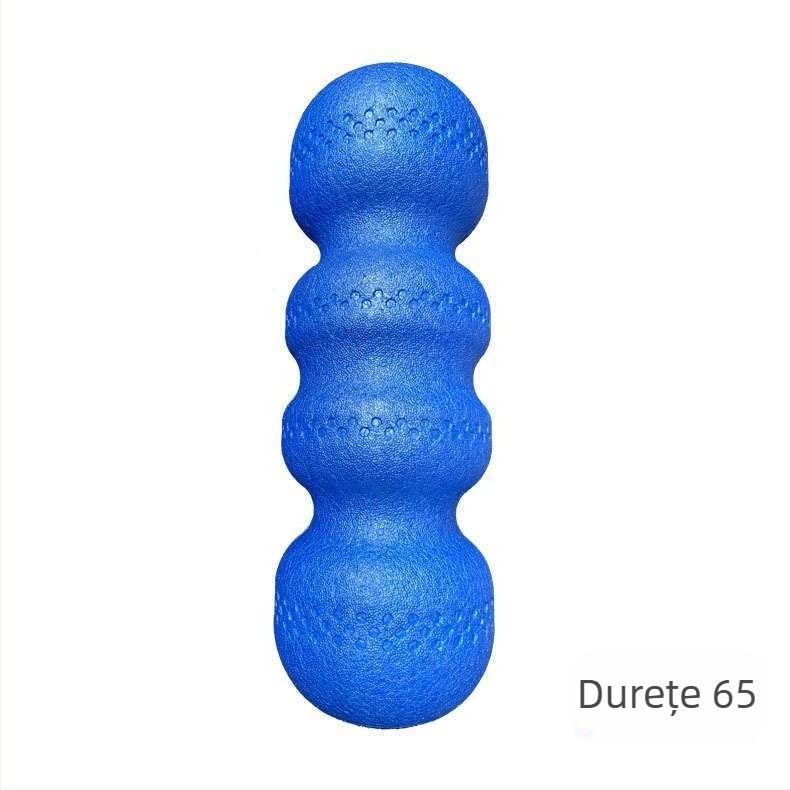 Rulou din spumă solid cu minge în formă de arahide pentru relaxarea mușchilor și fascia (Material: Altul; Marcă: Altul)