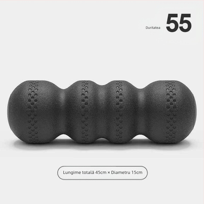 Rulou din spumă solid cu minge în formă de arahide pentru relaxarea mușchilor și fascia (Material: Altul; Marcă: Altul)