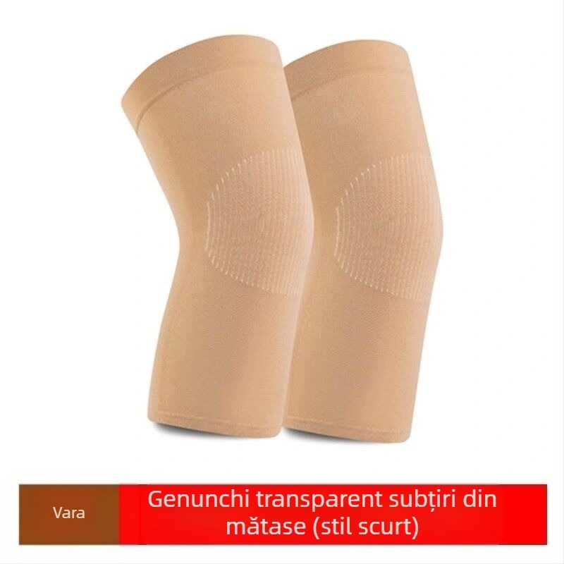 Genunchieră extinsă pentru vară caldă, subțire și respirabilă, unisex, din nailon