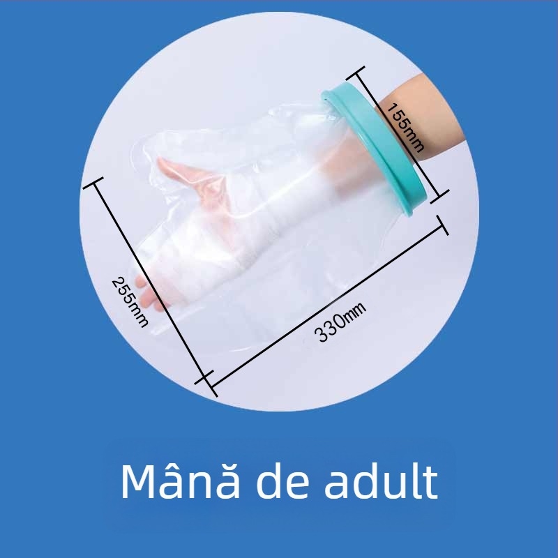 Sea Fly Carcasă impermeabilă PICC pentru răni la baie și îngrijire postoperatorie – PVC, PP și silicon, pentru picior, personalizabilă, garanție de 1 an