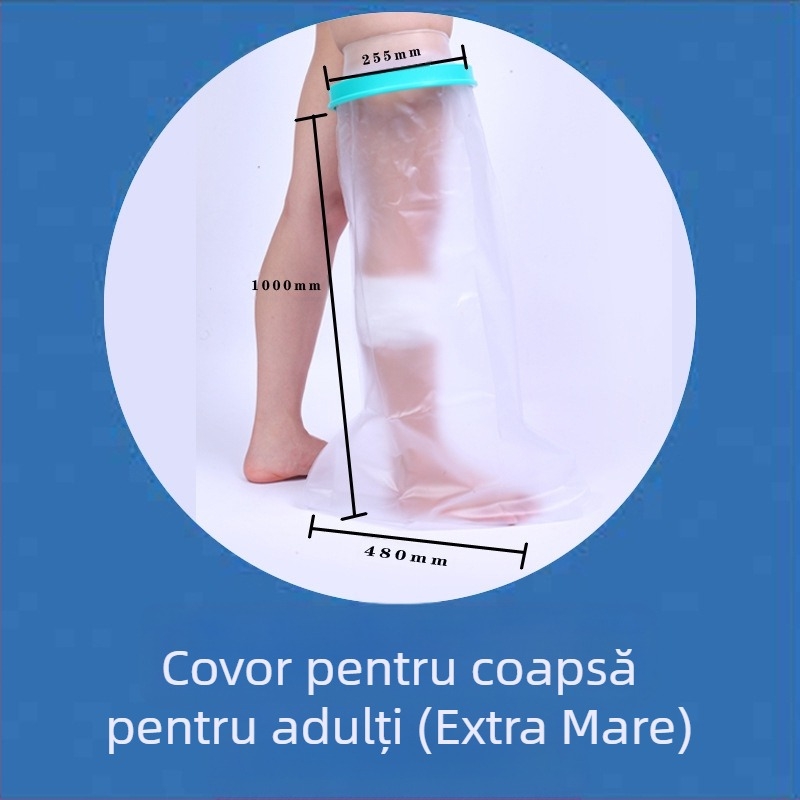 Sea Fly Carcasă impermeabilă PICC pentru răni la baie și îngrijire postoperatorie – PVC, PP și silicon, pentru picior, personalizabilă, garanție de 1 an