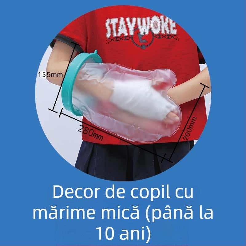 Sea Fly Carcasă impermeabilă PICC pentru răni la baie și îngrijire postoperatorie – PVC, PP și silicon, pentru picior, personalizabilă, garanție de 1 an