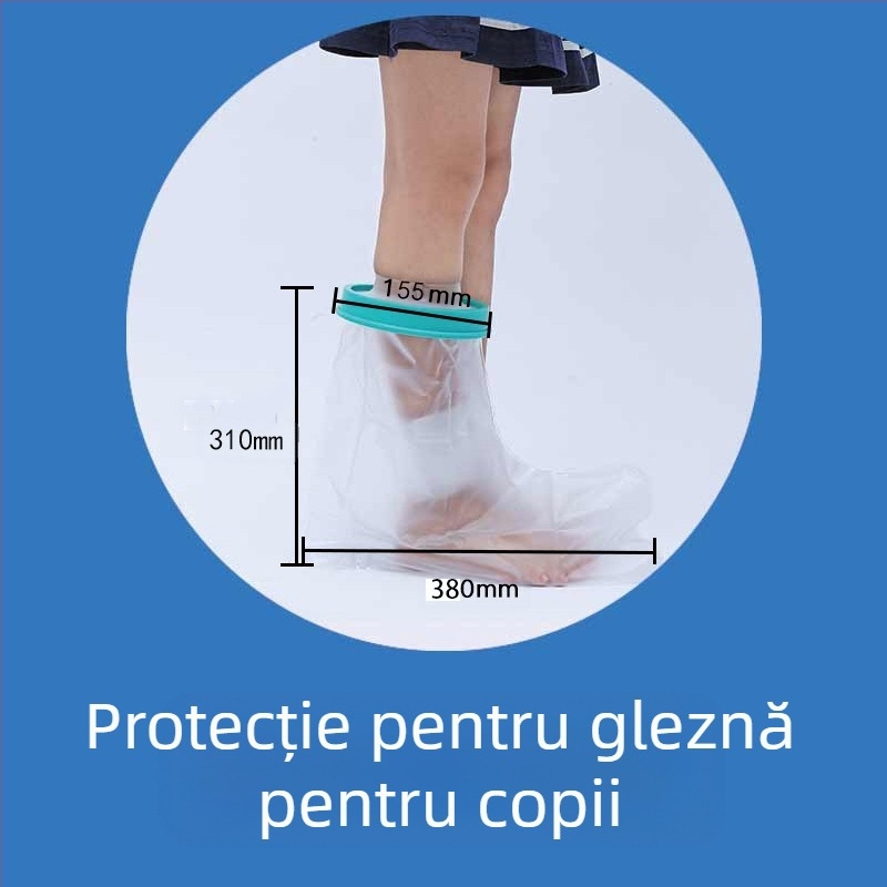 Sea Fly Carcasă impermeabilă PICC pentru răni la baie și îngrijire postoperatorie – PVC, PP și silicon, pentru picior, personalizabilă, garanție de 1 an