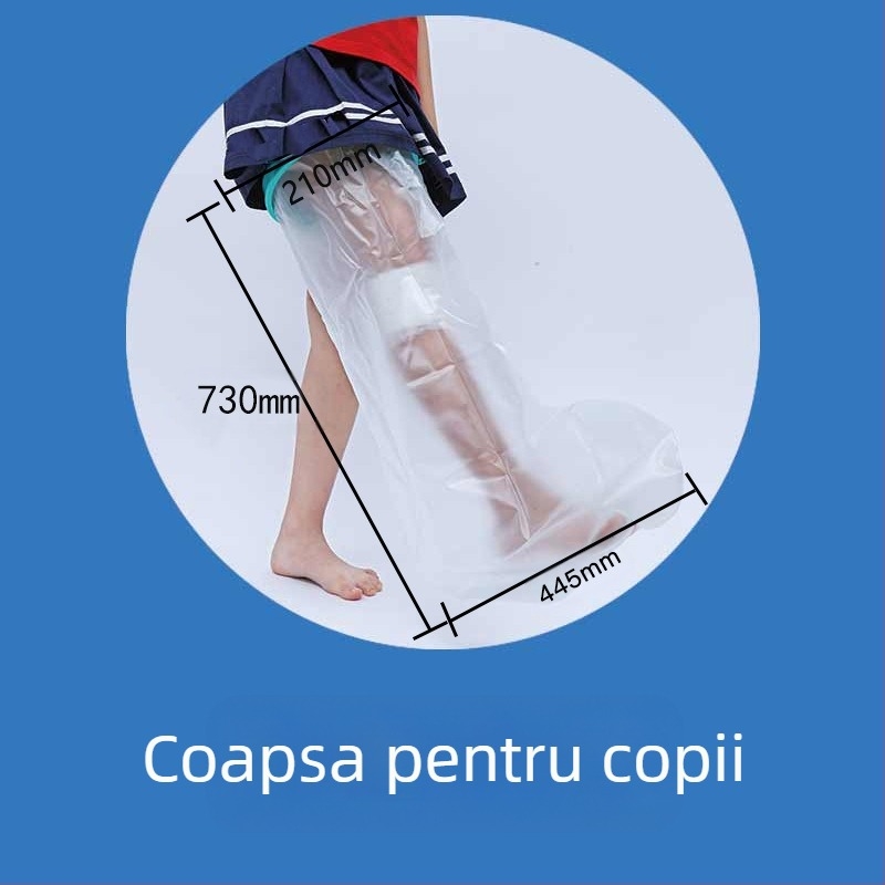 Sea Fly Carcasă impermeabilă PICC pentru răni la baie și îngrijire postoperatorie – PVC, PP și silicon, pentru picior, personalizabilă, garanție de 1 an
